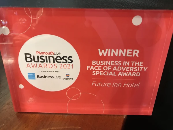 Future Inn Plymouth WINS a Special Award