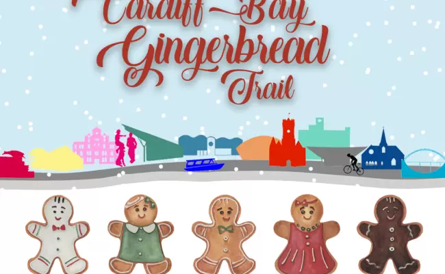 Gingerbread Trail in Cardiff Bay