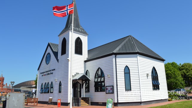 The Norwegian Church in Cardiff Bay
